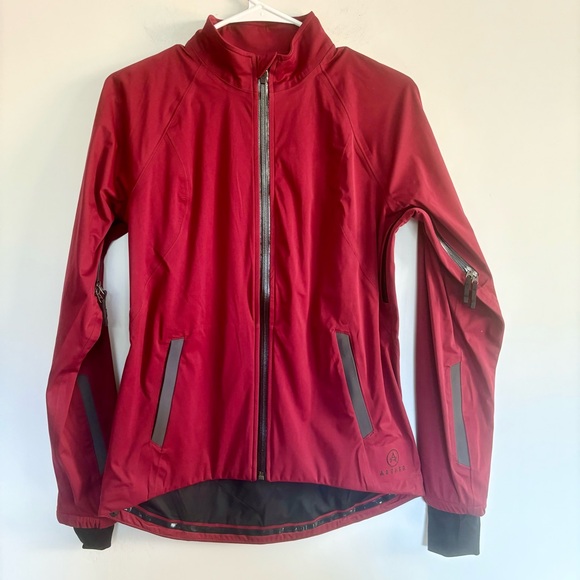 Aether Union Cycling Jacket NWOT in Red Wine - Picture 2 of 16